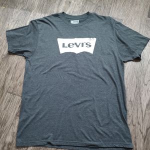 Levi Strauss dark gray Graphc Shirt men's Size L